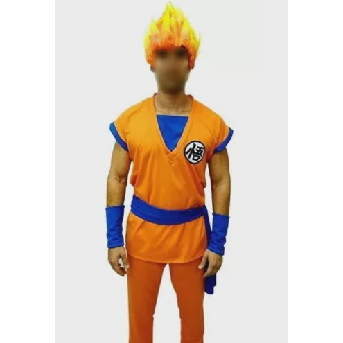 Peruca Goku adulta - Adult Goku Wig