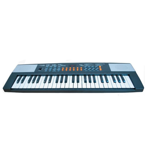 Teclado Infantil 49 teclas semi profissional MP3 c/ microfone em