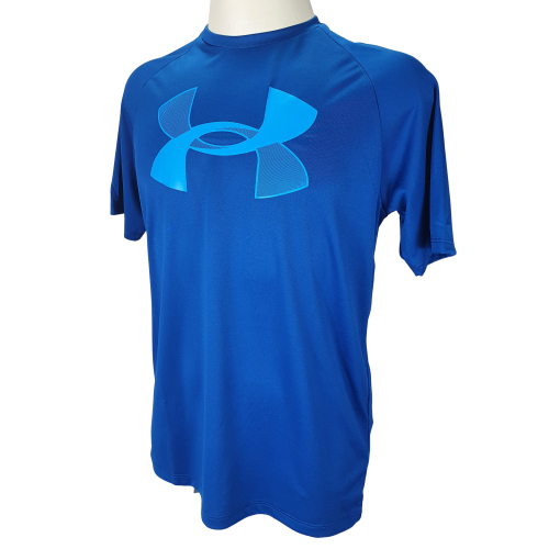 camiseta under armour big logo masculina