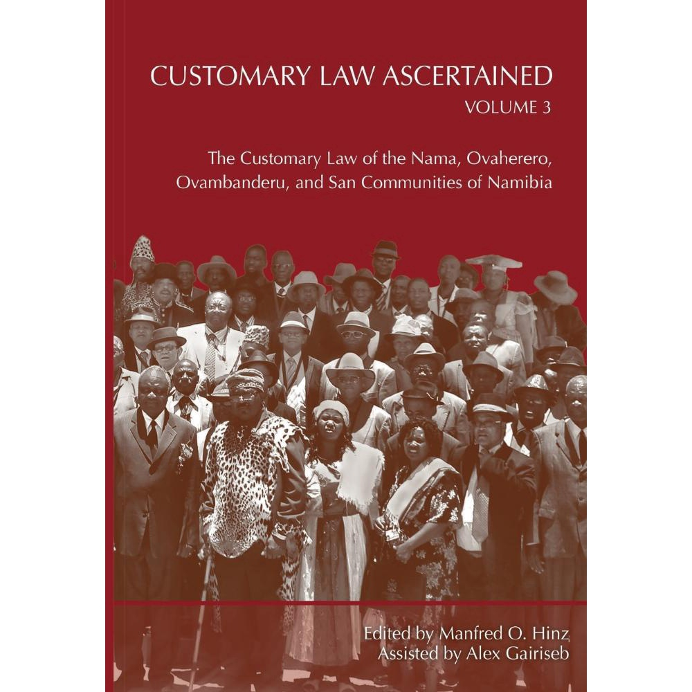 Customary Law Ascertained Volume 3. The Customary Law Of Th No Shoptime