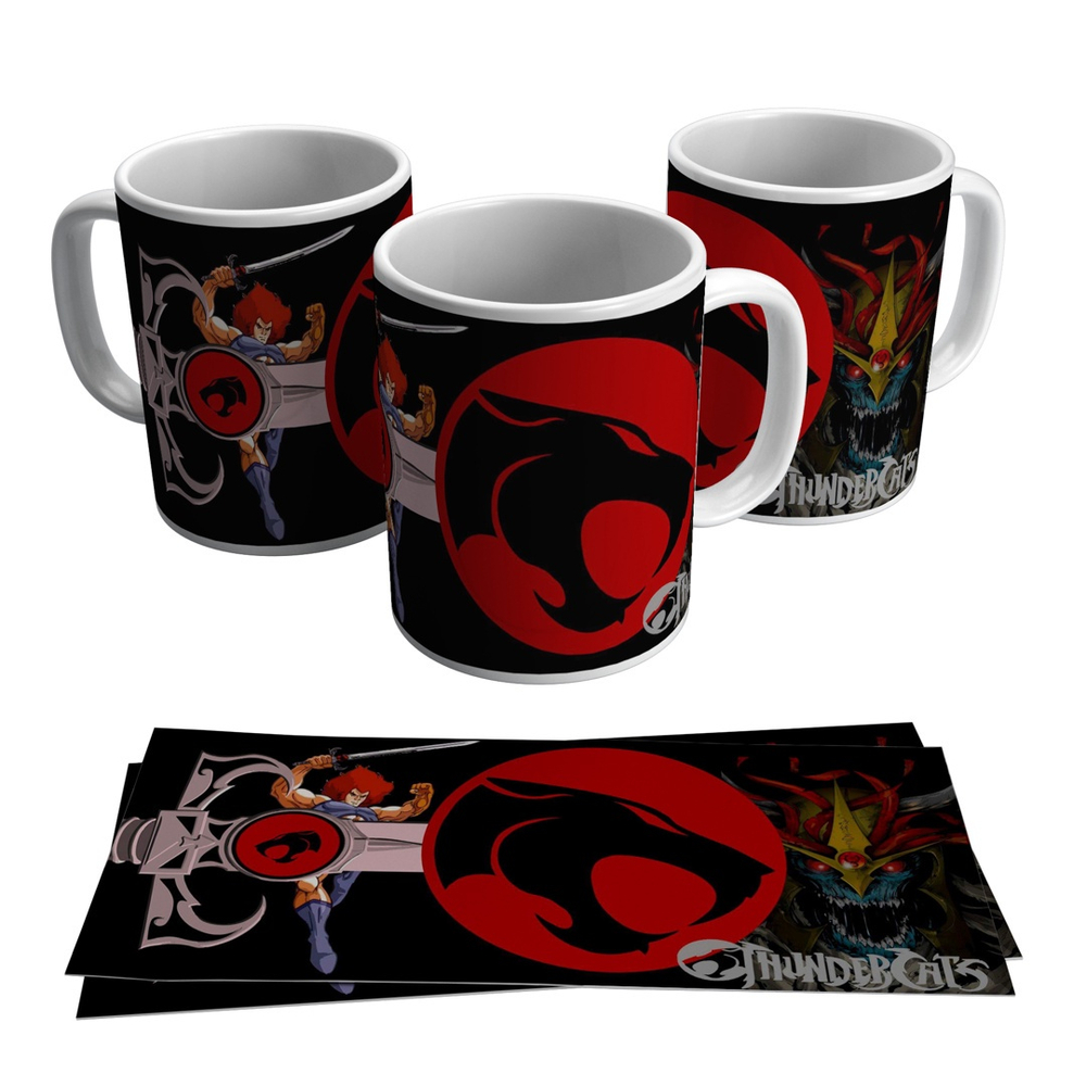 caneca thundercats desenho anos 80