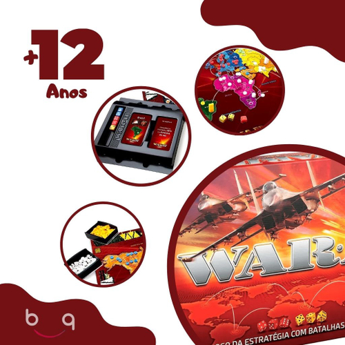 Jogo de tabuleiro war ii grow no Shoptime