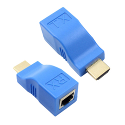 2 Pcs Adaptador hdmi Extender, hdmi para RJ45 Rede hdmi, ethernet hdmi Cat5 CAT6 Extender Transmissor Incluído & Receptor 1080P é boa?