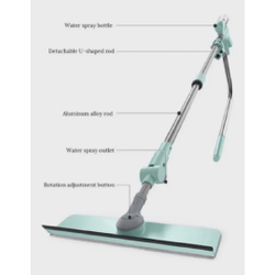 Rodo Limpa vidro Mop Articulado Telescopico com Microfibra Menor preço em Rodo Limpa vidro Mop Articulado Telescopico com Microfibra