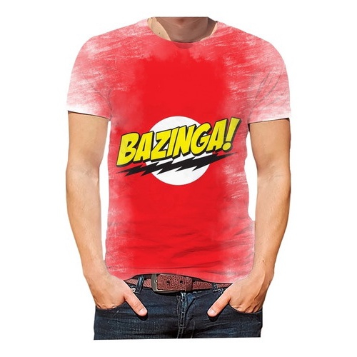 camiseta feminina bazinga