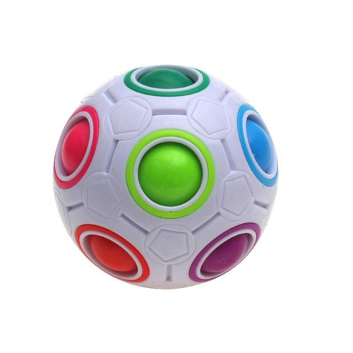 Cubo Magico Bola Puzzle Rainbow Ball Moyu 20 Cores Lindo Produto No Brasil!  em Promoção na Americanas