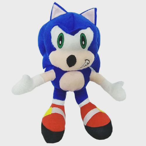 Boneco Pelúcia Sonic Amy Rose 35 Cm Unisex Antialergico