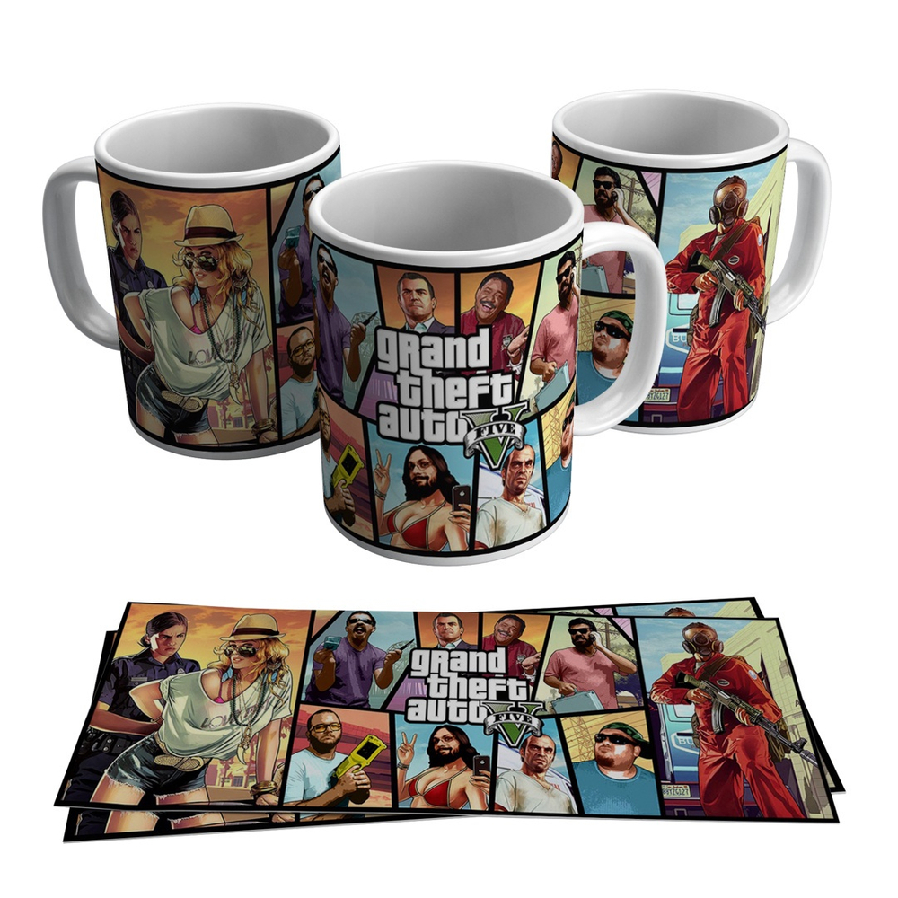 Game - Grand Theft Auto V - PS4 em Promoção na Americanas