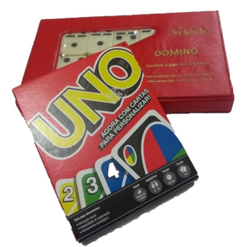 Jogo de cartas - Uno - 114 Cartas - Copag