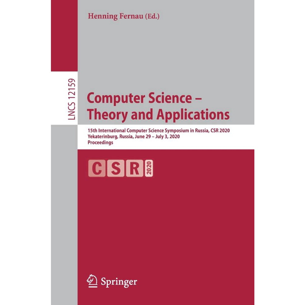 Computer Science – Theory and Applications em Promoção | Ofertas na ...