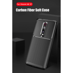 Capa Anti Impacto Carbon Fiber Mi 9T/Redmi K20 + Pelicula 5D Full Glue Menor preço em Capa Anti Impacto Carbon Fiber Mi 9T/Redmi K20 + Pelicula 5D Full Glue