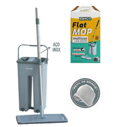 Mop lava E seca flat multiuso vertical + refil extra rayco é boa?