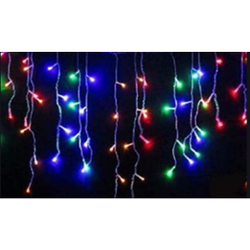 Pisca Pisca Cascata De Luz Led Bivolt Colorida 2 mts Menor preço em Pisca Pisca Cascata De Luz Led Bivolt Colorida 2 mts