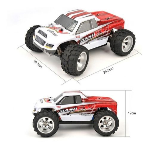 Carro De Controle Remoto Monster Truck 1:18 Off Road 4 Canal em Promoção na  Americanas