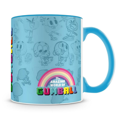 Caneca O Incrível Mundo de Gumball Personagens em Promoção na