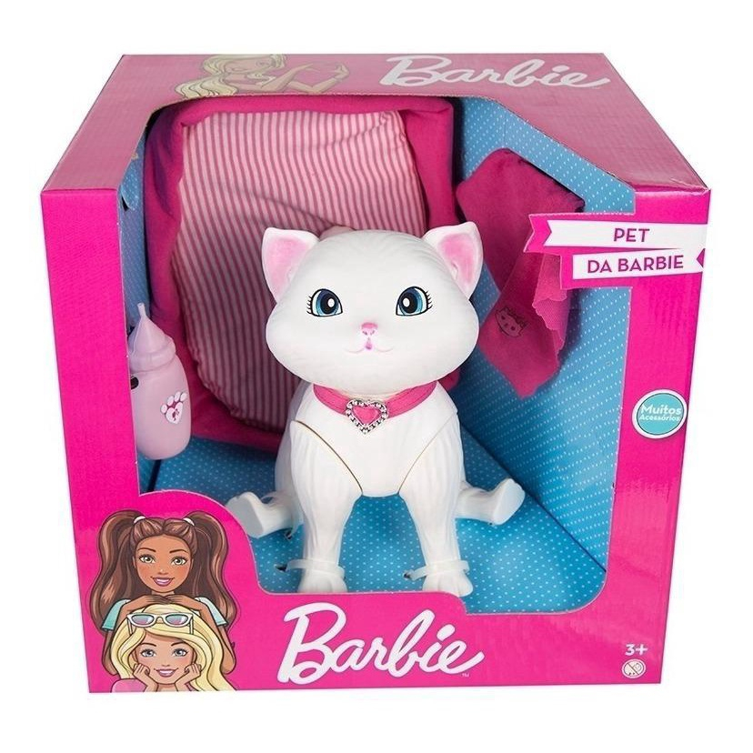 Pet Fashion da Barbie Cuidados com a Gatinha Blissa - Bumerang Brinquedos