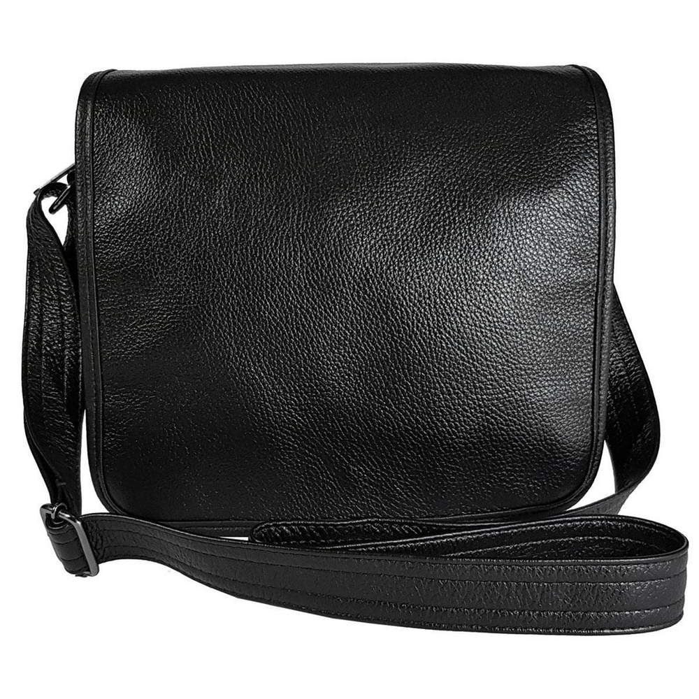 Bolsa Carteiro Masculina Tiracolo De Couro Legítimo Genuíno No Shoptime