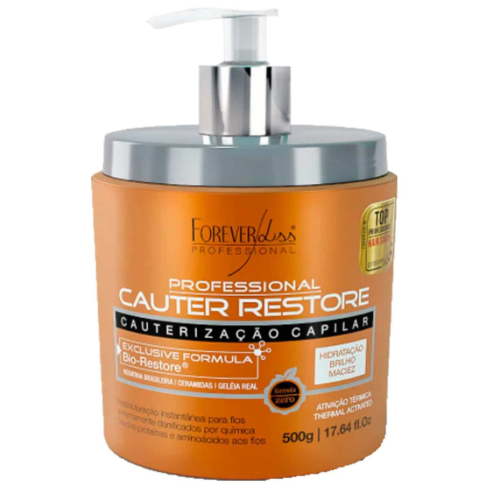 Forever Liss Cauter Restore Cauterização Sem Formol 500g Em Promoção Na