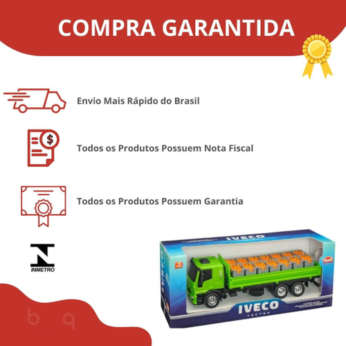 Brinquedo Infantil Divertido Caminhão Iveco Tector Delivery em Promoção é  no Buscapé