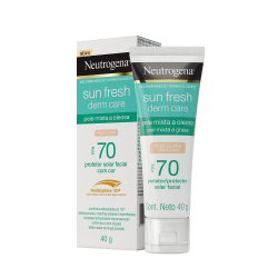Menor preço em Protetor Solar Neutrogena Sun Fresh Pele Oleosa Clara fps 70 40g
