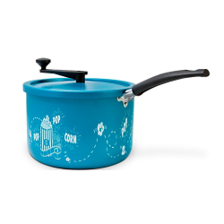 Pipoqueira Manual Antiaerente PopCorn 20cm 4,3 L Azul Multiflon é boa?