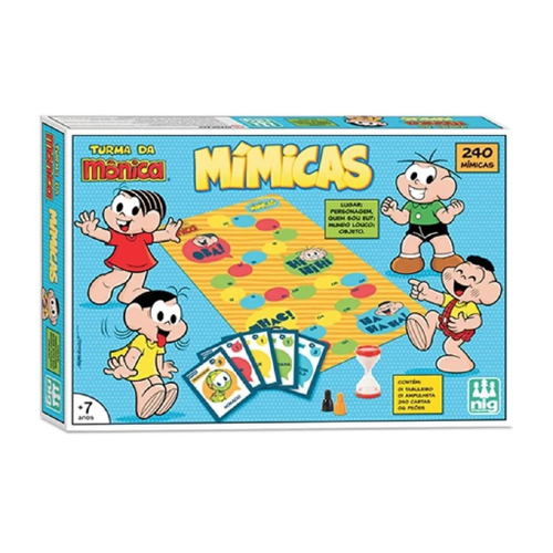 Jogo de Tabuleiro Wiki da Mimica Pais E Filhos 