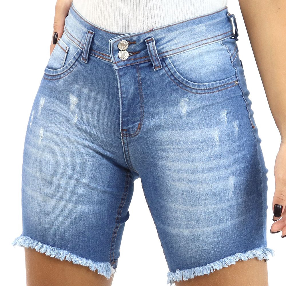 Short best sale feminino rasgadinho