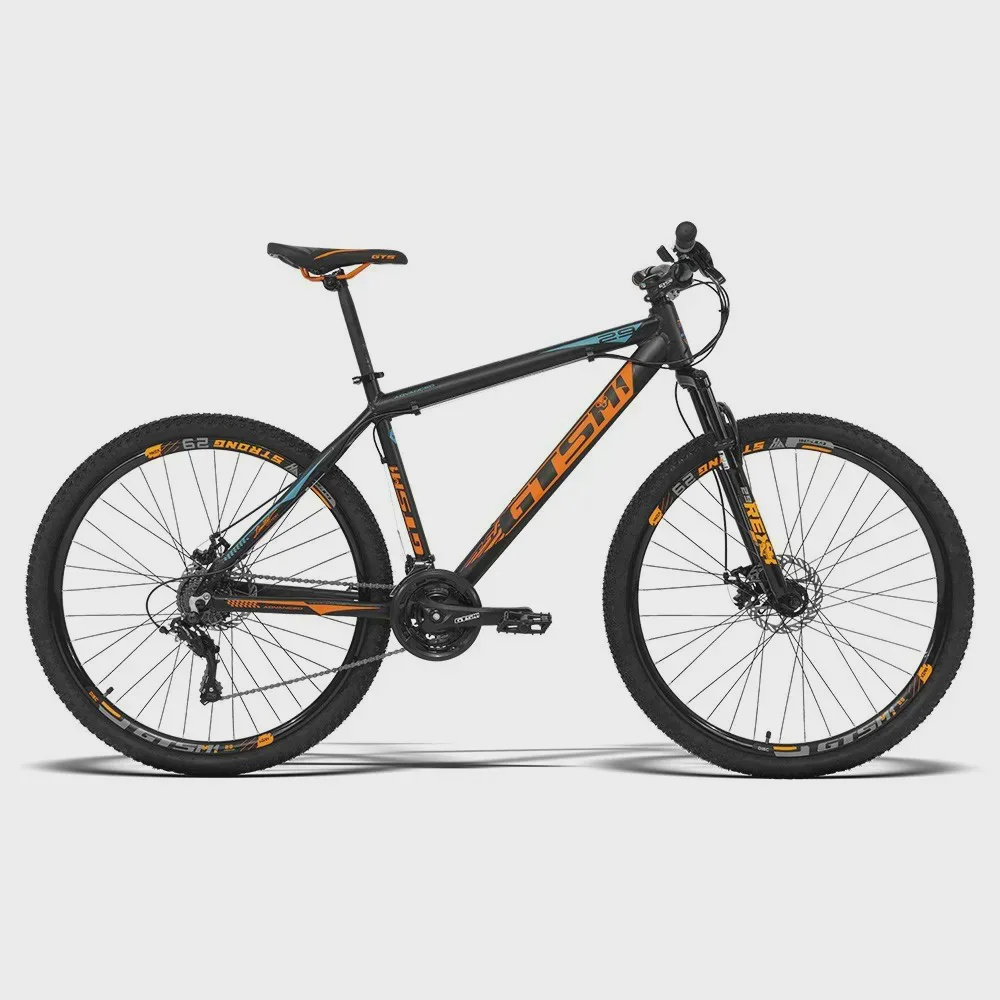 Bicicleta gts Aro 29 Freio a Disco Câmbio Shimano 21 Marchas e Amortecedor gts M1 Advanced 2021