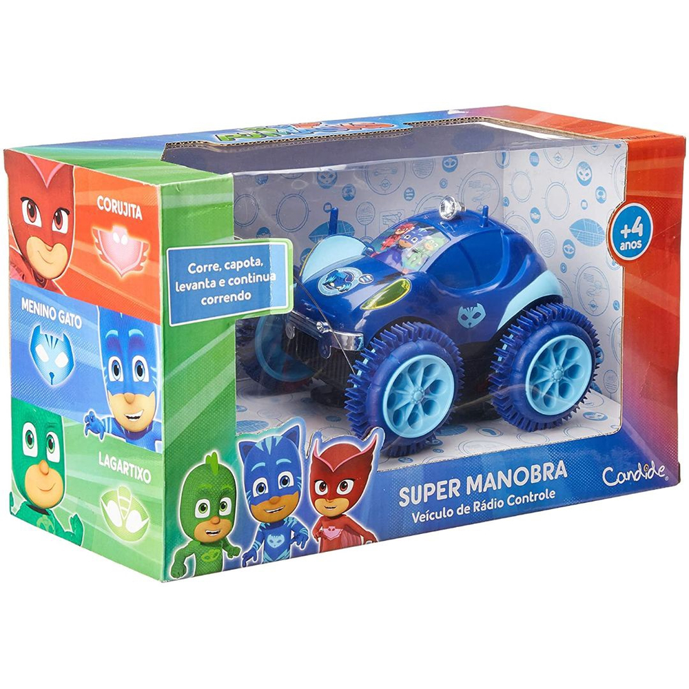 Carrinho de Controle Remoto - Hot Wheels - Capota Azul - Candide