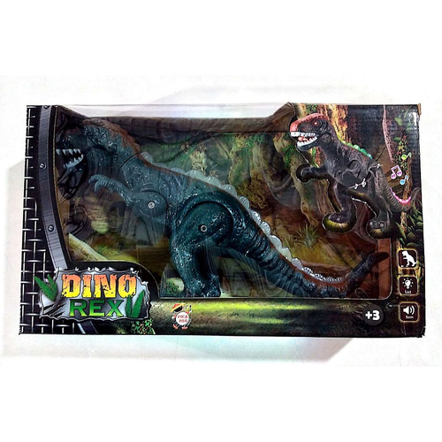 Dinossauro Rex Verde Bota Ovo Movimento Som Luzes Dino em Promoção na  Americanas