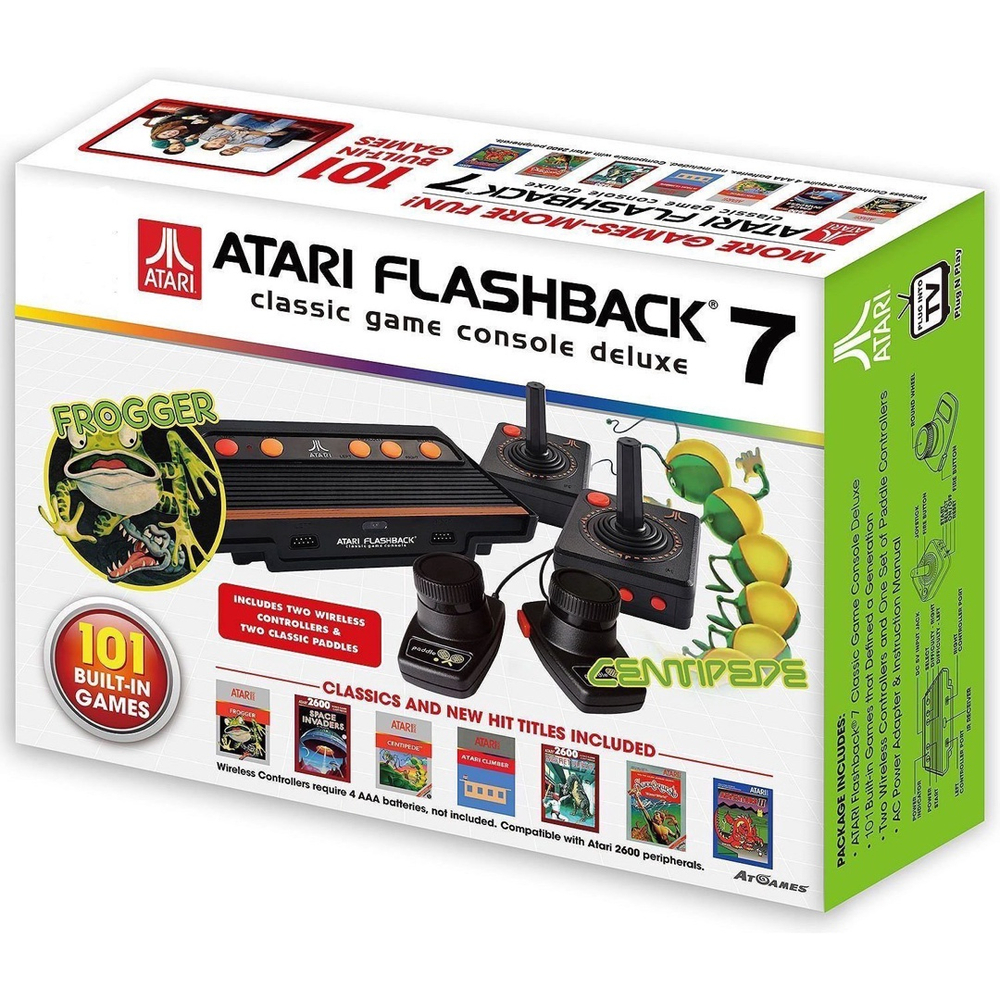 Console Atari Flashback 7 Classic Game 101 Jogos c/ 4 controles