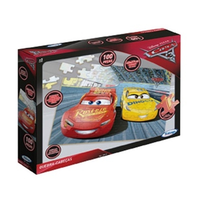 Quebra-Cabeças Carros 3 Disney Xalingo : : Brinquedos