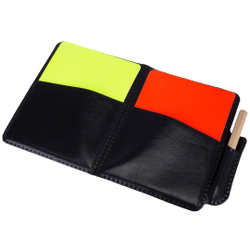 Cartão de Árbitro Adams com Capa e Lápis - Kit com 3 Cartões é boa?