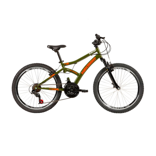 BICICLETA MOUNTAIN BIKE ARO 26 /UNISSEX - PRETA - CAEDE - Casa e Decoração