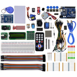 Mega Kit Robótica Para Arduino Uno E + 200 Pcs Com Tutorial Menor preço em Mega Kit Robótica Para Arduino Uno E + 200 Pcs Com Tutorial