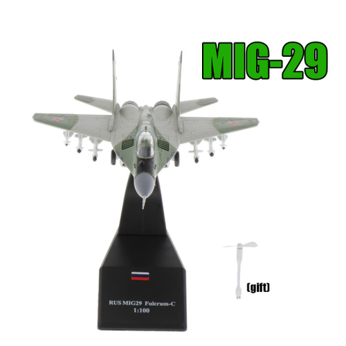 Modelo De Aeronave Fundida De Cacas Russos 1 100 Mig 29 Nas Americanas