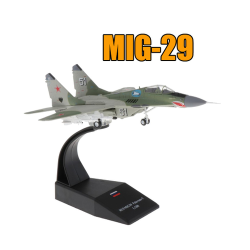 Modelo De Aeronave Fundida De Cacas Russos 1 100 Mig 29 Nas Americanas