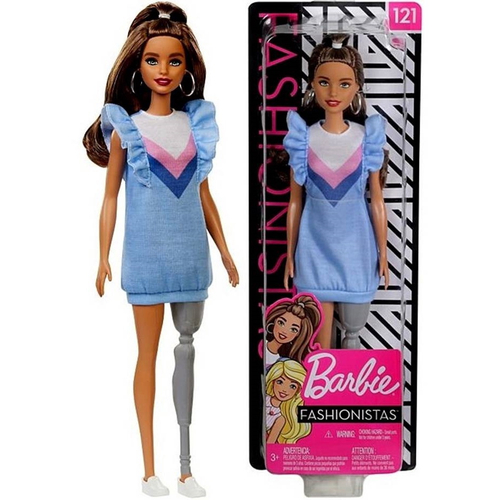 Boneca Barbie Fashionistas Menina Moderna Cabelo Azul - Roupa Fashion  Vestido Rosa Tênis Branco E Acessório Pochete - Número 143 - Mattel  Brinquedos em Promoção na Americanas