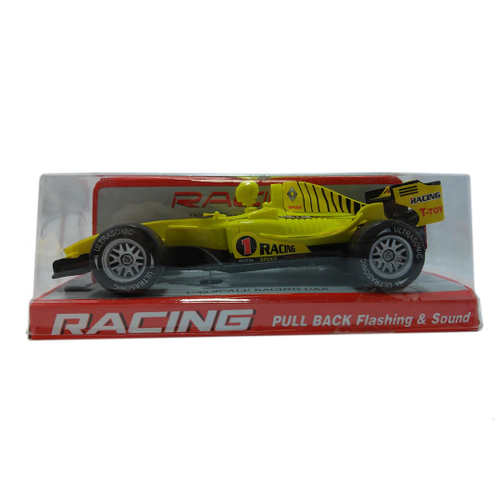 Brinquedo Carrinho Corrida Formula 1 A Fricção Com Som Prata no Shoptime