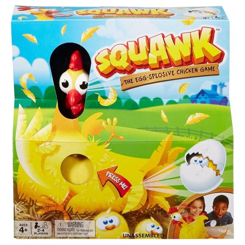 Jogo De Frango Squawk/galinha Da Sorte Que Põe Ovos