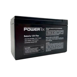 Bateria Selada 12V 7A Flex Powertek EN012 é boa?