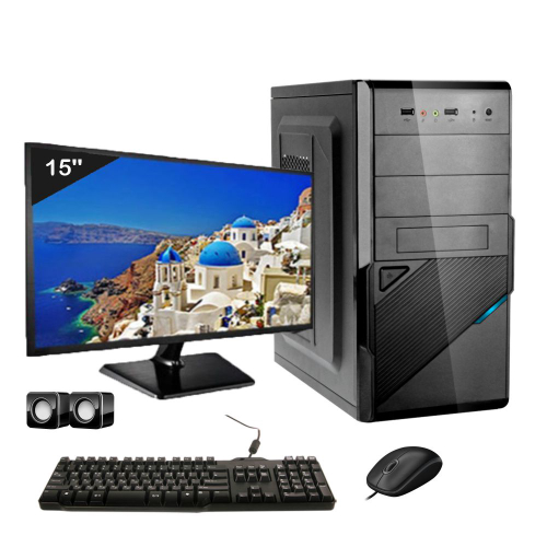 Pc Gamer Amd A8 8gb Ram 240gb Ssd R7 2gb - Monitor 17