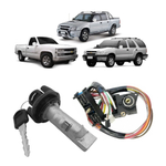 Cilindro E Comutador Ignição S10 Silverado Blazer 95 A 2011