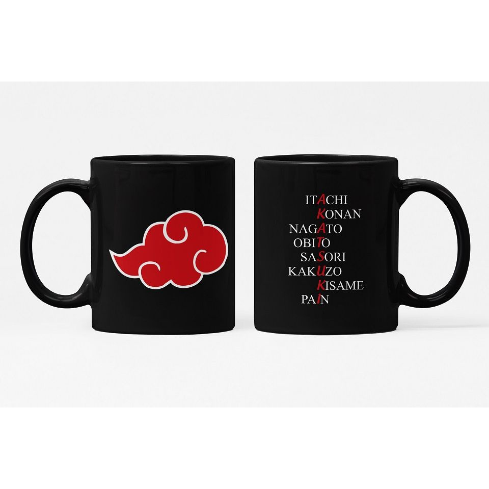 Caneca Akatsuki Símbolos Nukenin 1383