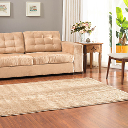 Tapete Felpudo Classic Casa Dona Bege 100cm x 150cm Menor preço em Tapete Felpudo Classic Casa Dona Bege 100cm x 150cm
