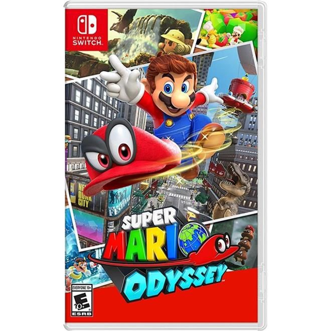 Jogo Super Mario Odyssey Nintendo Switch na Americanas Empresas