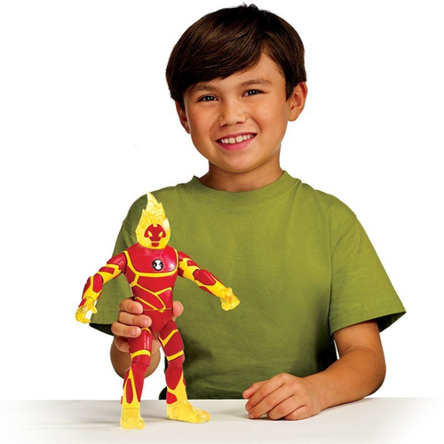 Boneco Articulado Gigante - Ben 10 - Alien Chama - Mimo Toys em