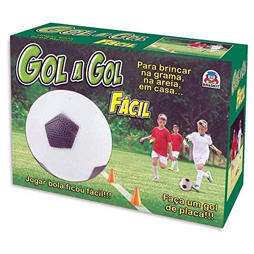 Jogo Futebol Gol A Gol Fácil Com Bola 520-7 - Braskit em Promoção na  Americanas