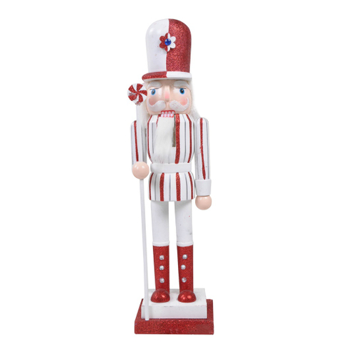 Soldado Nutcracker Ornamento 38 Centimetros Desenhado A Mao Bolo De Madeira Nutcracker Puppet Adequado Para Casa Decoracao Do Partido Cacoa O Presente Decoracao Do Natal Em Promocao Ofertas Na Americanas