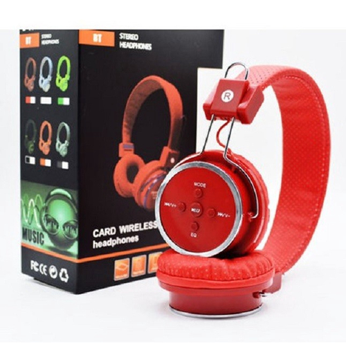 Fone Ouvido Radio Estéreo Fm Bluetooth Mp3 Vermelho B-05 Em Promoção ...